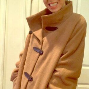 Marisa Minicucci tan Alpaca coat